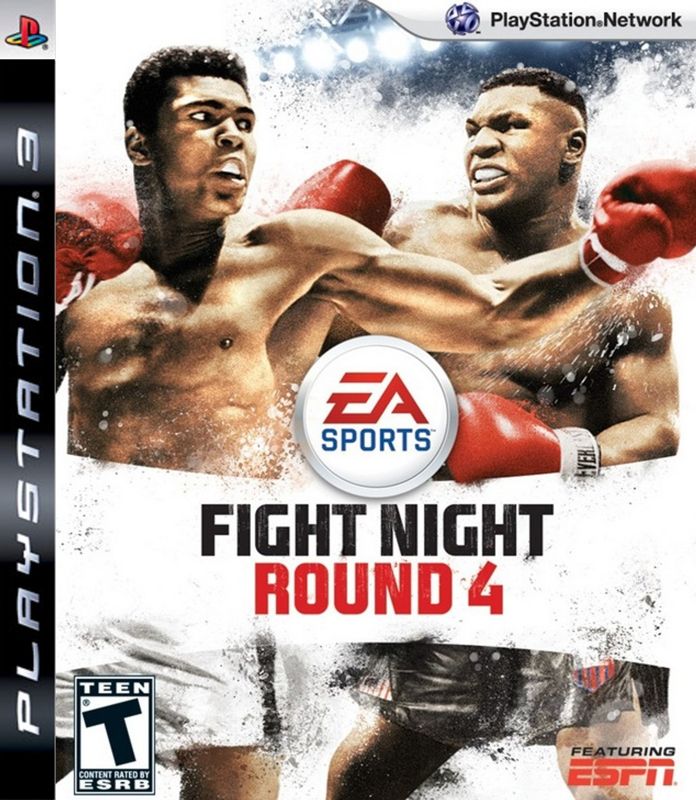 Fight Night Round 4 box art for Xbox 360